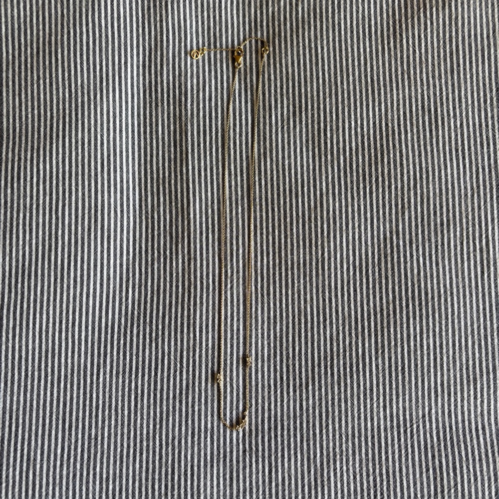 Mejuri Sapphire Necklace